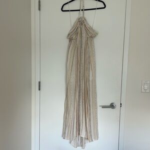 Neutral maxi dress